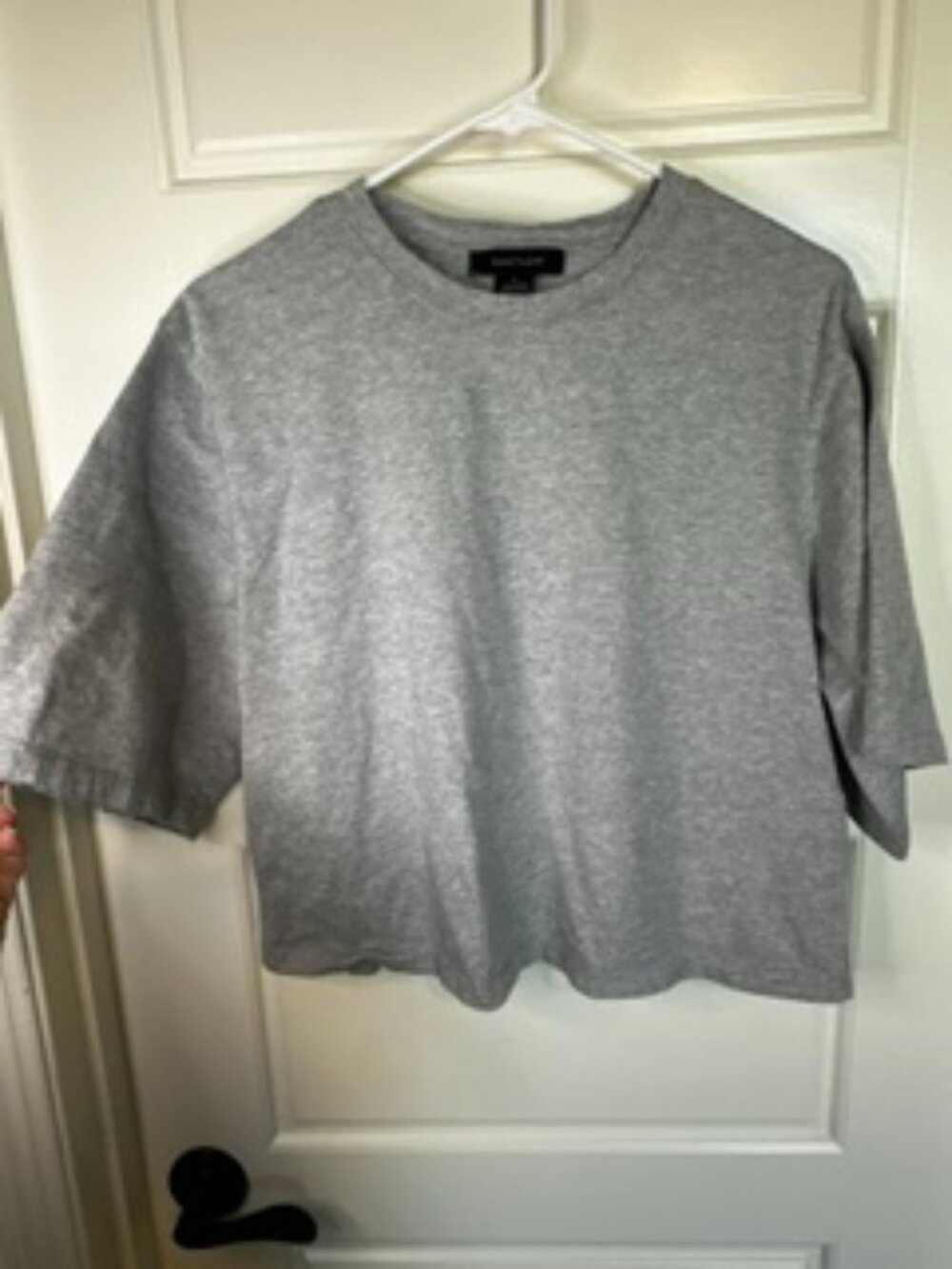 Sanctuary Grey Cropped T-Shirt